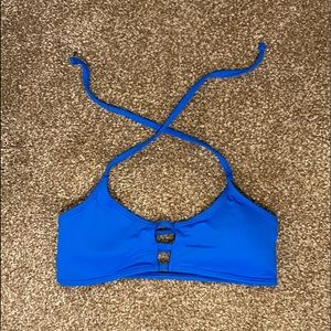 Midori Blue Bikini Top